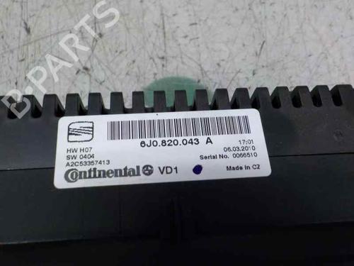 Climate control SEAT IBIZA IV (6J5, 6P1) 1.6 TDI | BP4518601I5 