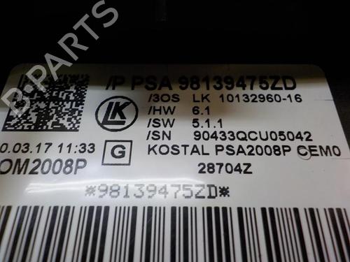 Headlight switch CITROËN C4 CACTUS  | BP4005338I24 