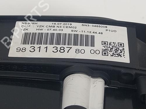 Instrument cluster OPEL GRANDLAND / GRANDLAND X (A18, P1UO) 1.5 Turbo D (75) | BP22958786C47 