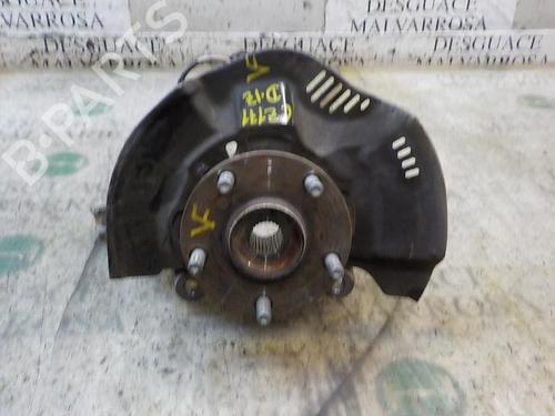Used Left front steering knuckle Left front steering knuckle TOYOTA AURIS (_E15_) 1.4 D-4D (NDE150_, NDE150R) (90 hp) 3857128 3857128