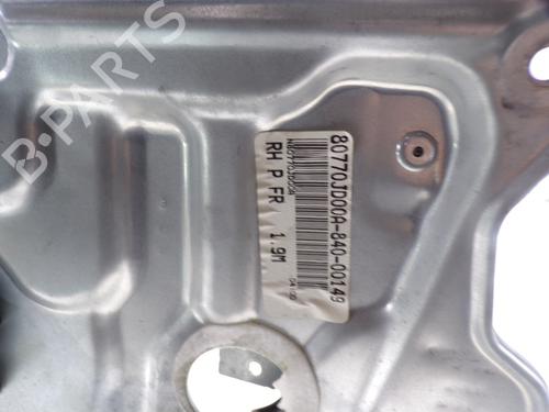 Rudehejsemekanisme Højre foran NISSAN QASHQAI / QASHQAI +2 I (J10, NJ10, JJ10E) 1.5 dCi | BP7314778C23 