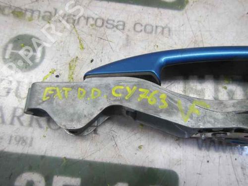 Front right exterior door handle PEUGEOT 208 I (CA_, CC_) 1.4 HDi | BP3990018C129 