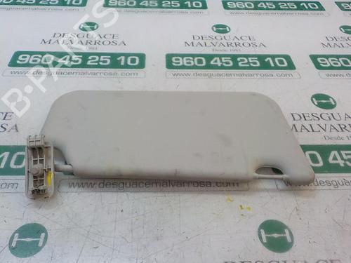 Used Left sun visor FORD FIESTA VI (CB1, CCN) 1.6 TDCi (90 hp) 3865799