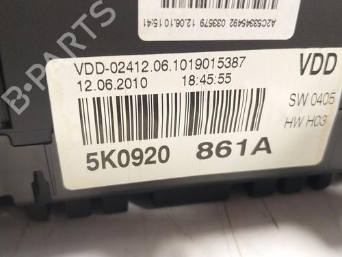 Instrument cluster VW GOLF VI Variant (AJ5)  | BP28571472C47 