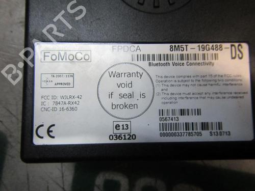 Electronic module FORD FIESTA VI (CB1, CCN) 1.4 TDCi | BP3875347M83 