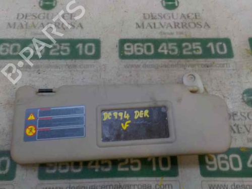 Used Right sun visor Right sun visor DACIA DUSTER (HS_) 1.5 dCi (109 hp) 5666666 5666666