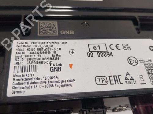 Electronic module HYUNDAI TUCSON (NX4E, NX4A) 1.6 T-GDi | BP38297529M83 - Image 3