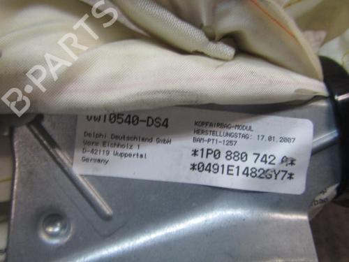 Right curtain airbag SEAT LEON (1P1) 1.9 TDI | BP3831759C12 