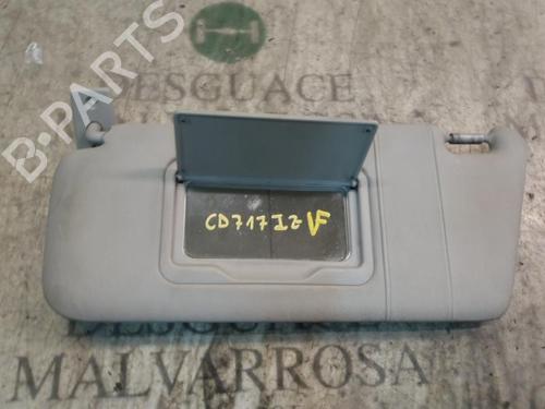 Venstre solskærm Venstre solskærm MERCEDES-BENZ A-CLASS (W168) A 160 (168.033, 168.133) (102 hp) 3813657 3813657