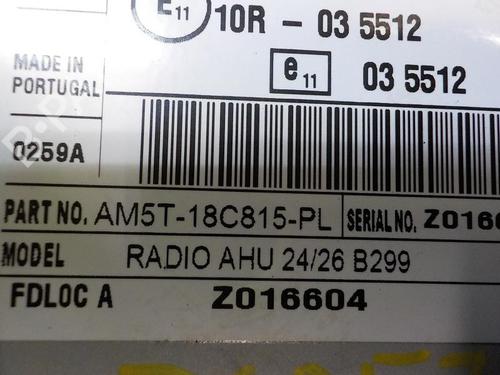 Bilradio FORD FIESTA VI (CB1, CCN) 1.25 | BP3872511E6 