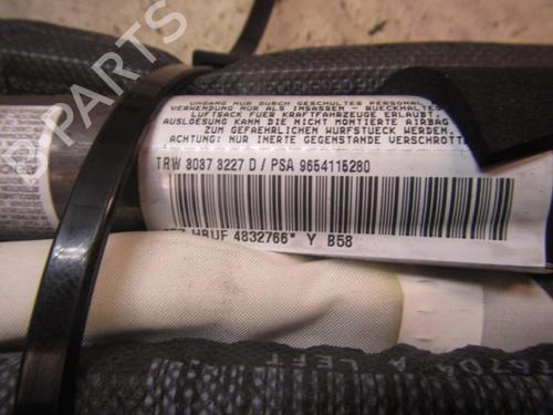Left curtain airbag CITROËN C4 Grand Picasso I (UA_)  | BP3833001C11 