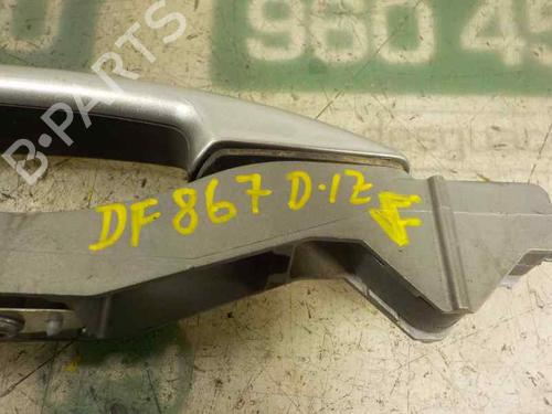 Front left exterior door handle PEUGEOT 3008 I MPV (0U_)  | BP6567306C128 