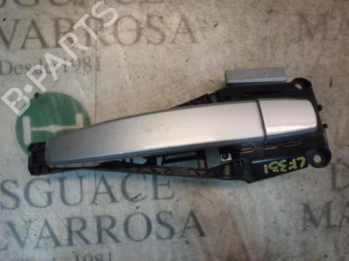 Used Rear left exterior door handle OPEL ASTRA J (P10) 1.7 CDTI (68) (110 hp) 3816002