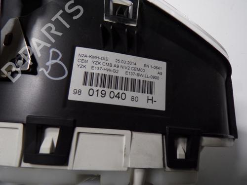 Instrument cluster PEUGEOT 208 I (CA_, CC_) 1.4 HDi | BP17042574C47