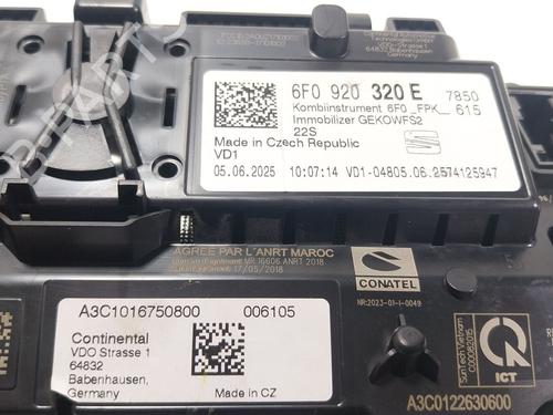Instrument cluster SEAT ARONA (KJ7, KJP) 1.0 TSI | BP30589400C47 - Image 3