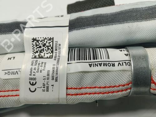 Left curtain airbag DACIA SANDERO III  | BP17873436C11 
