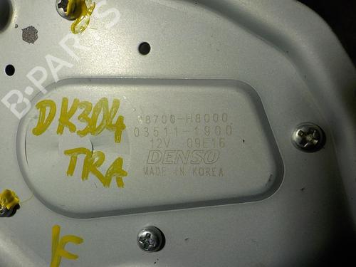Rear wiper motor KIA RIO IV (YB, SC, FB)  | BP13023242M102 