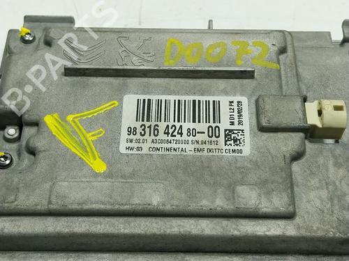 Display monitor PEUGEOT 2008 I (CU_) 1.2 PureTech 82 | BP19522507C48 