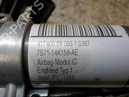 Right curtain airbag FORD MONDEO IV (BA7) 2.0 TDCi | BP3853390C12 