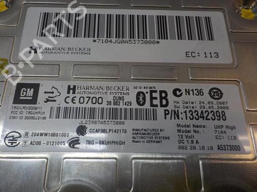 Electronic module OPEL INSIGNIA A (G09) 2.0 CDTI (68) | BP3865577M83