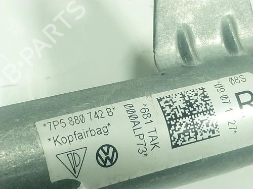Høyre gardin kollisjonspute PORSCHE CAYENNE (92A)  | BP19031131C12 