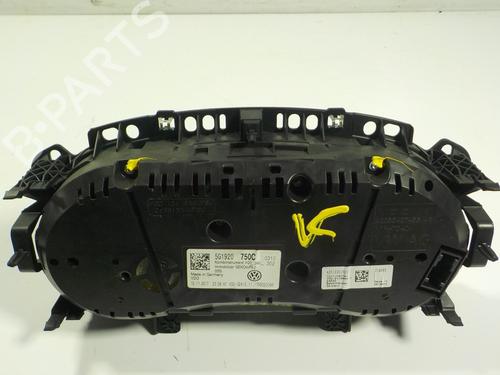 Instrument cluster VW GOLF VII (5G1, BQ1, BE1, BE2) 1.4 TSI | BP16073672C47 