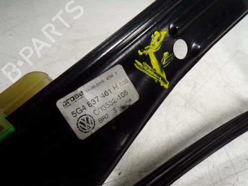 Front left window mechanism VW GOLF VII (5G1, BQ1, BE1, BE2) 1.4 TSI | BP15581797C22 