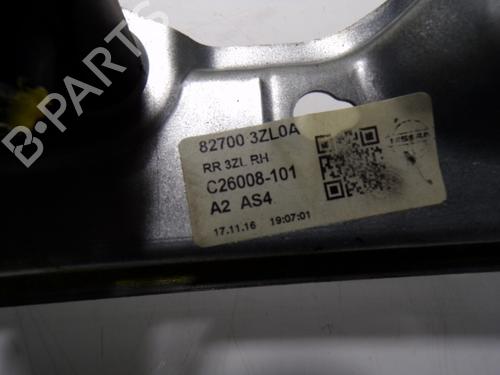 Rear right window mechanism NISSAN PULSAR Hatchback (C13)  | BP13749854C25 