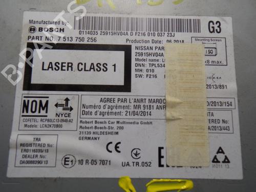 Electronic module NISSAN QASHQAI II (J11, J11_) 1.2 DIG-T | BP13750249M83 