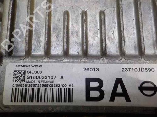 Engine control unit (ECU) NISSAN QASHQAI I (J10, NJ10) 1.5 dCi | BP6438606M57 