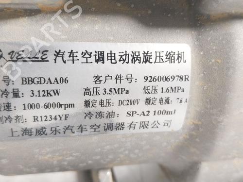 AC compressor DACIA SPRING EV (B6M1) | BP27891977M34 