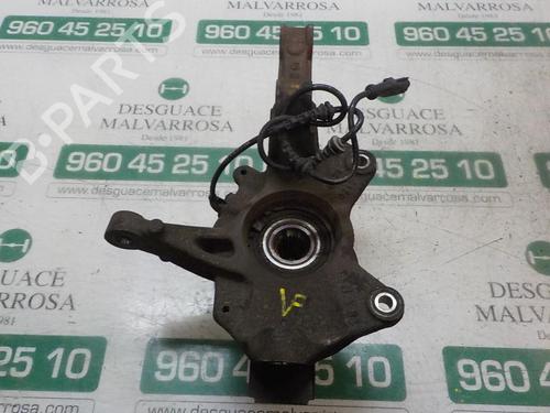 Left front steering knuckle RENAULT MEGANE III Hatchback (BZ0/1_, B3_) 1.5 dCi | BP3870098M25 