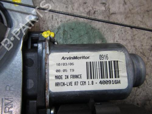 Front right window mechanism PEUGEOT 207 (WA_, WC_) 1.6 HDi | BP3840929C23 
