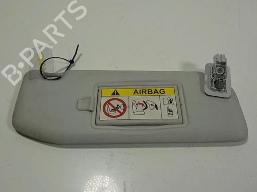 Used Right sun visor Right sun visor PEUGEOT 2008 I (CU_) 1.5 BlueHDI 100 (102 hp) 12439399 12439399