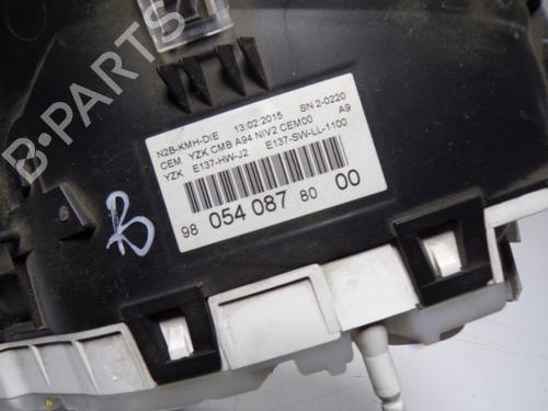 Instrument cluster PEUGEOT 2008 I (CU_)  | BP11932258C47