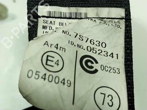 Rear right seatbelt LEXUS CT (ZWA10_) 200h (ZWA10_, ZWA10R) | BP21263474I28