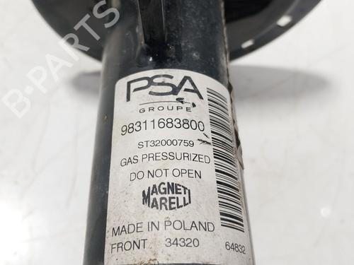 Left front shock absorber PEUGEOT 208 II (UB_, UP_, UW_, UJ_) 1.2 PureTech 100 | BP30078352M16