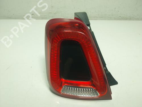 Used Left taillight FIAT 500 (312_) 1.2 (312AXA1A) (69 hp) 30330007