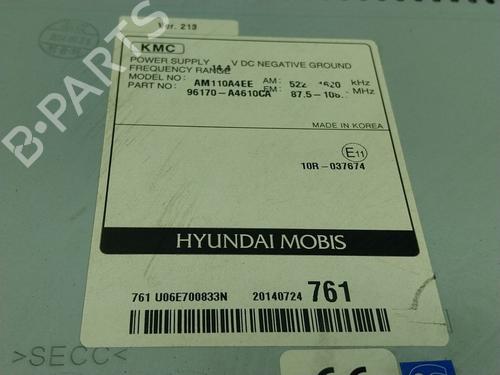 Radio KIA CARENS IV 1.7 CRDi | BP17089900E6 