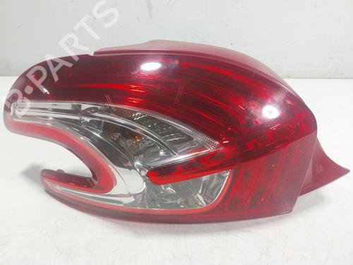 Used Left taillight PEUGEOT 208 I (CA_, CC_) 1.4 HDi (68 hp) 17648212