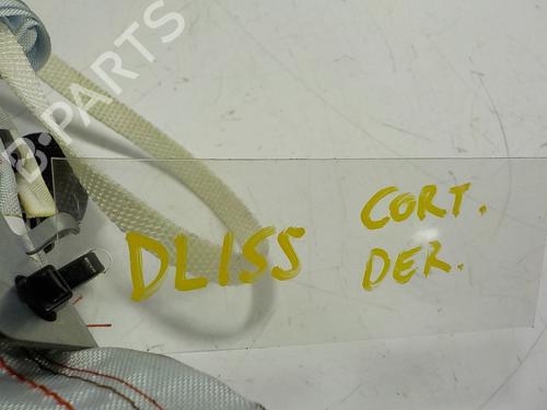 Right curtain airbag PEUGEOT 208 I (CA_, CC_) 1.6 HDi / BlueHDi 75 | BP15086982C12 