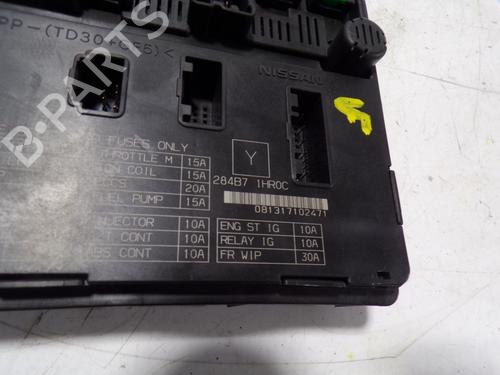 Fuse box NISSAN MICRA IV (K13K, K13KK) 1.2 | BP9624822E1 