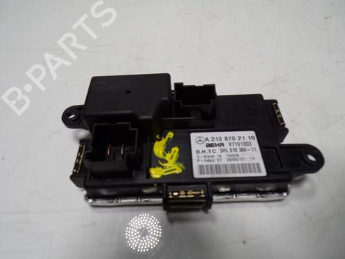 Heater resistor MERCEDES-BENZ E-CLASS (W212)  | BP13248643M108 