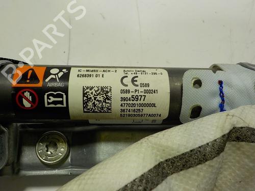 Left curtain airbag OPEL CORSA E (X15) 1.4 (08, 68) | BP11188077C11 
