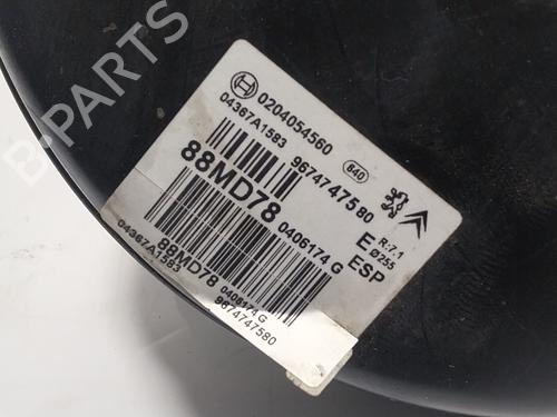 Servo brake CITROËN C4 II (NC_) 1.2 THP 110 (NCHNZ6, NCHNV6) | BP16974696M42 