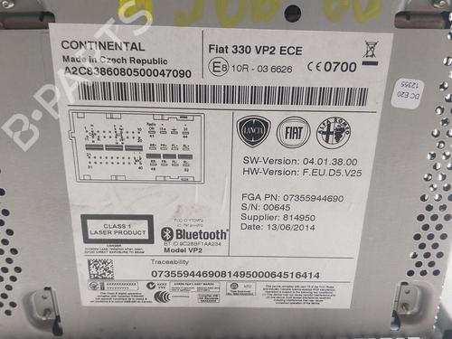 Radio FIAT 500L (351_, 352_)  | BP25036533E6 