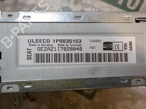 Radio SEAT LEON (1P1) 1.9 TDI | BP3858500E6 