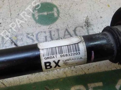Left front driveshaft CHEVROLET AVEO / KALOS Hatchback (T250, T255) 1.2 | BP5585806M38 