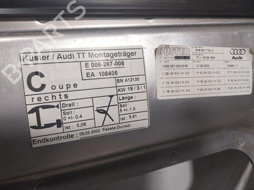 Front right window mechanism AUDI TT (8N3) 1.8 T | BP16302945C23 
