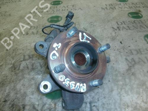 Used Left front steering knuckle FORD FIESTA V (JH_, JD_) 1.4 TDCi (68 hp) 3735148